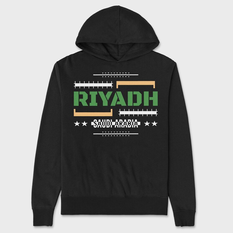 Riyadh, Унисекс Мъжко Суичър