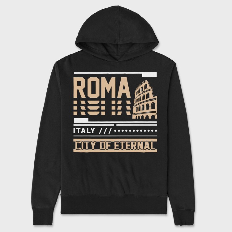 Roma, Unisex Men's Hoodie