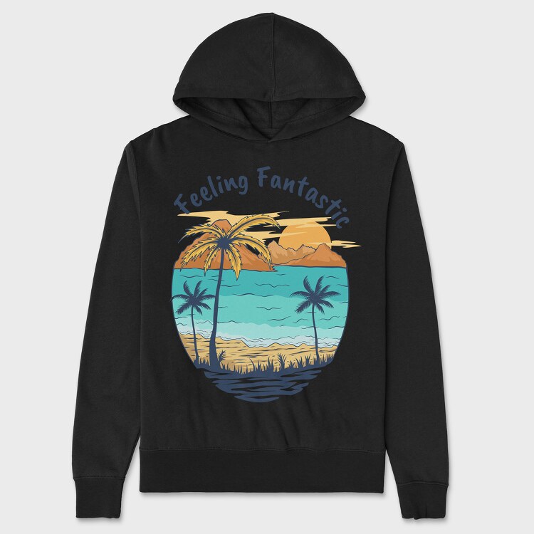 Feeling Fantastic (2), Unisex Men's Hoodie