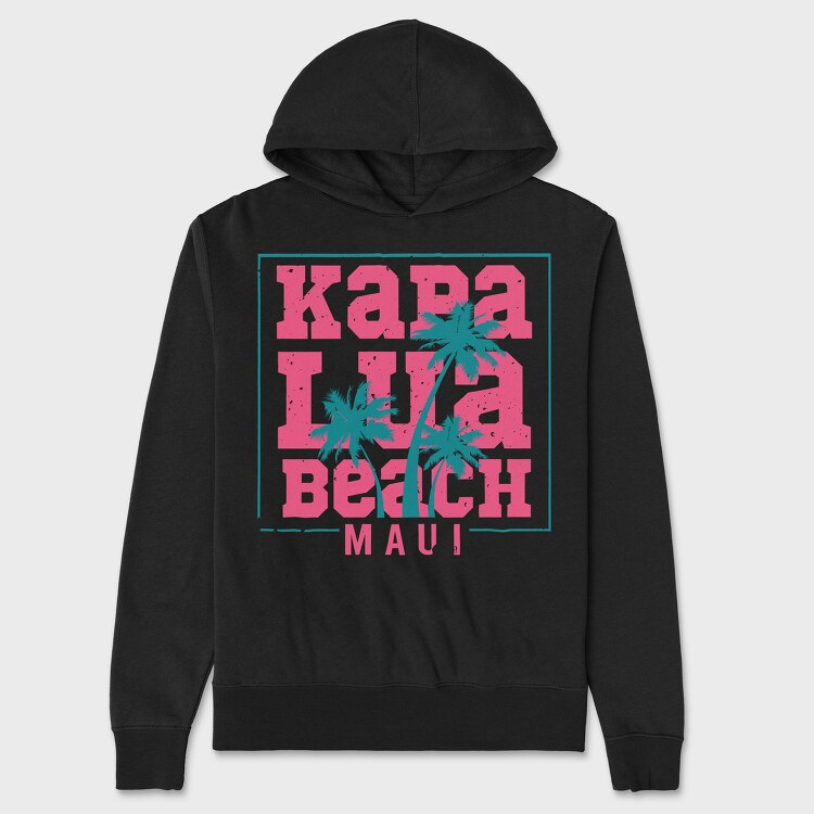 Kapalua Beach, Unisex Men's Hoodie