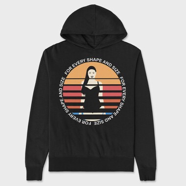 For Every Shape and Size, Unisex Men's Hoodie