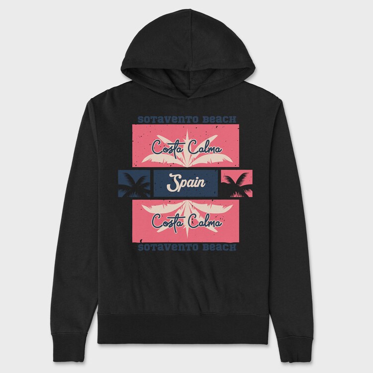 Sotavento Beach, Unisex Men's Hoodie