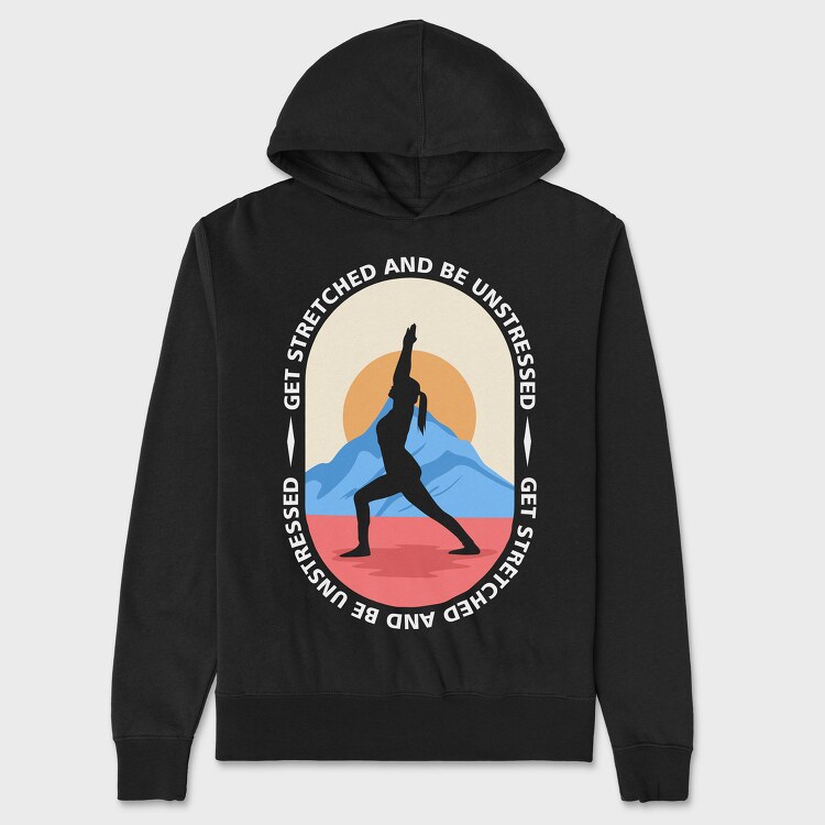 Get Stretched, Unisex Men's Hoodie