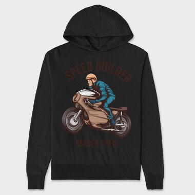 Speed Builder, Unisex Men's Hoodie