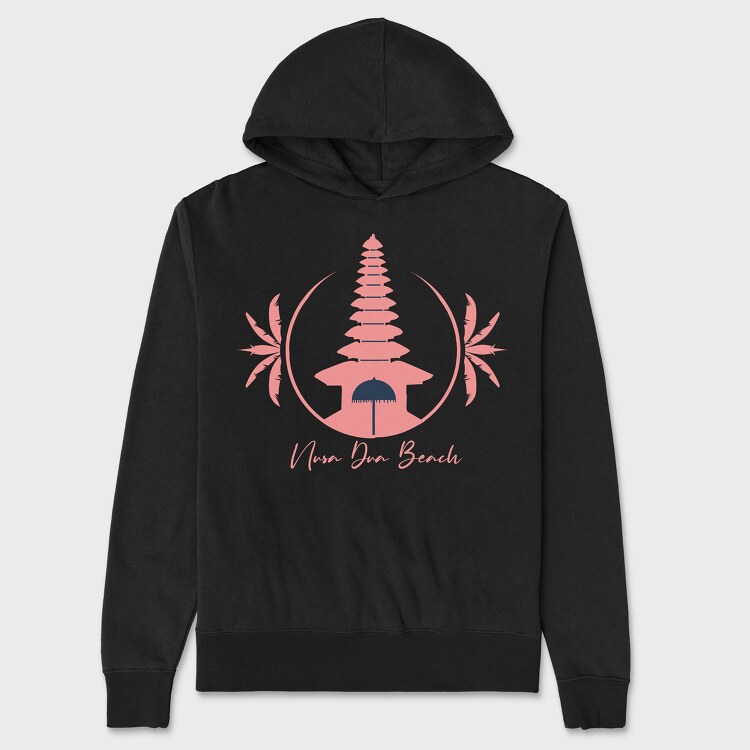 Nusa Dua Beach, Unisex Men's Hoodie