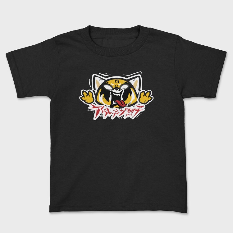 Aggretsuko, Kids' T-Shirt