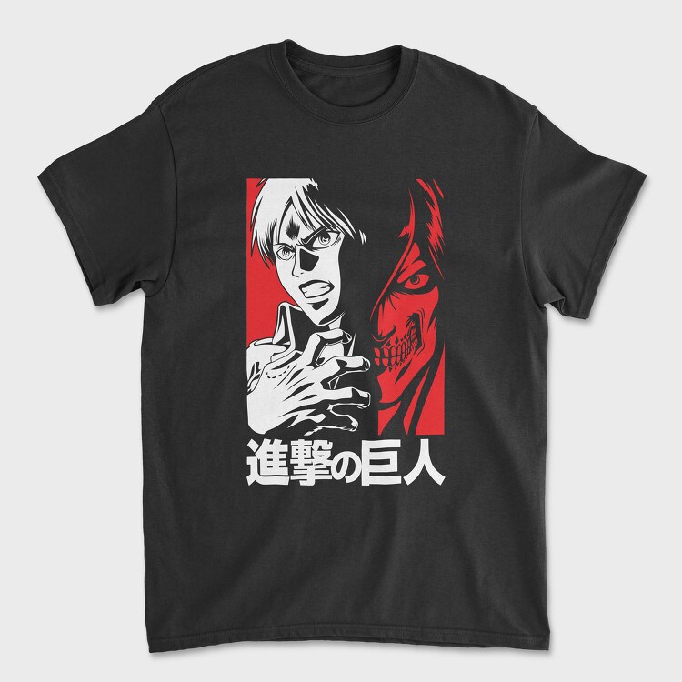 Attack on Titan 46, Унисекс Мъжка Тениска