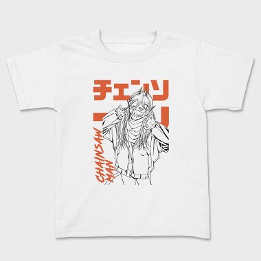 Chainsaw Man 9, Kids' T-Shirt