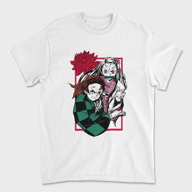 Demon Slayer 19, Унисекс Мъжка Тениска