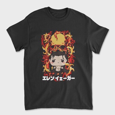Funko Anime Attack on Titan 2, Unisex Men's T-Shirt