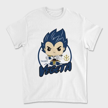 Funko Anime Vegeta Drangon Ball Z, Унисекс Мъжка Тениска