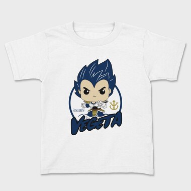 Funko Anime Vegeta Drangon Ball Z, Kids' T-Shirt