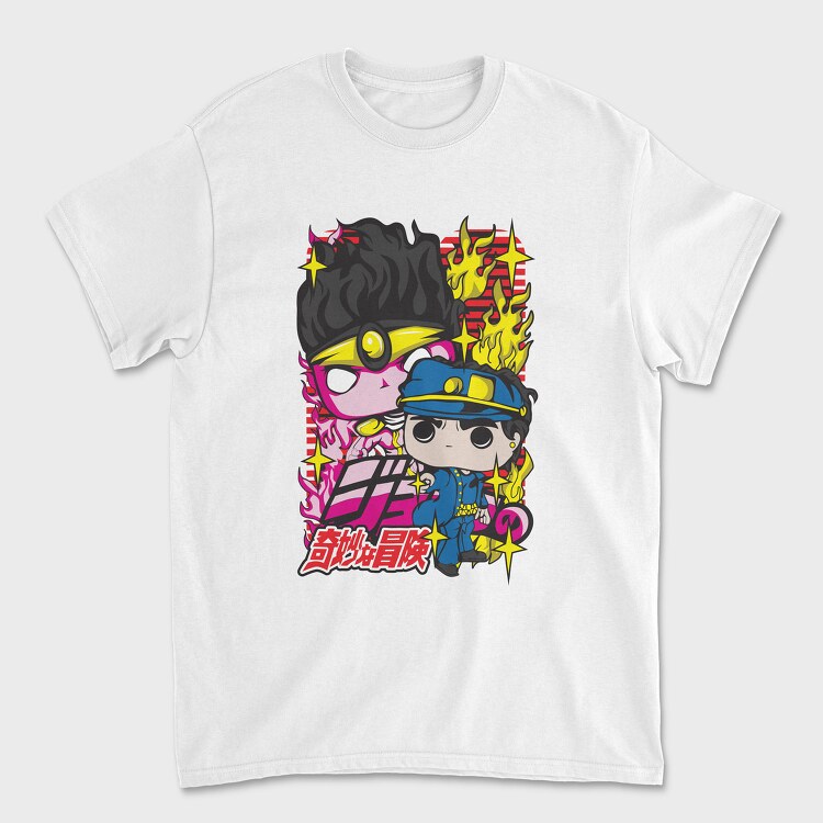 Funko Jojo's Bizarre Adventure, Unisex Men's T-Shirt
