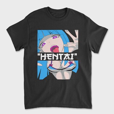 Hentai 4, Unisex Men's T-Shirt