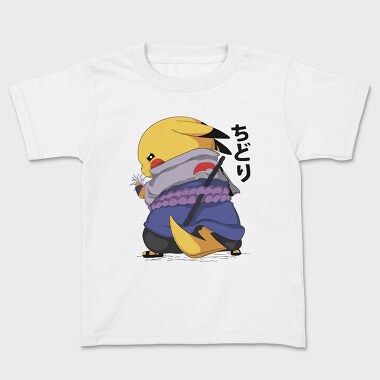 Pikachu Samurai, Kids' T-Shirt