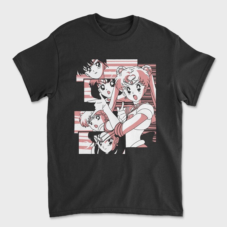 Sailor Mars, Unisex Men's T-Shirt