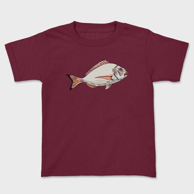 Fish Golden, Kids' T-Shirt