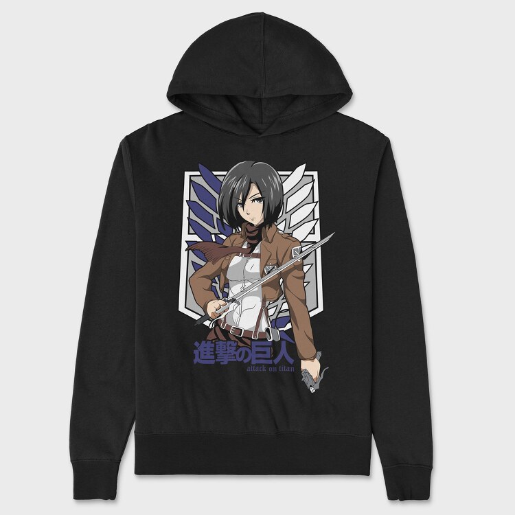 Attack on Titan 2, Unisex Men's Hoodie