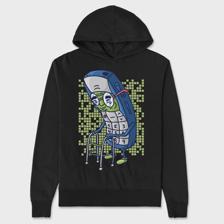 Old Nokia, Unisex Men's Hoodie