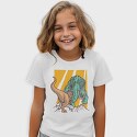 Unicorn Middle Finger, Kids' T-Shirt