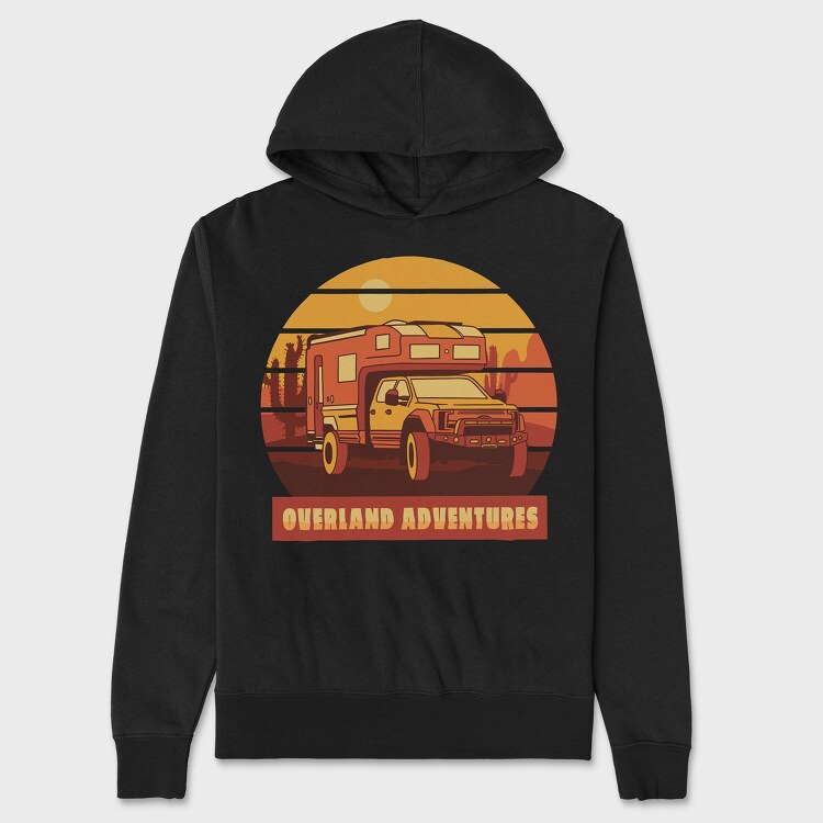 Overland Adventures, Унисекс Мъжко Суичър
