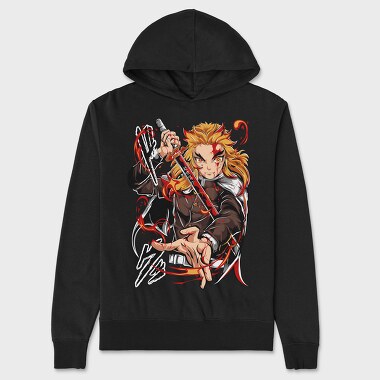 Kyojuro Rengoku Ex, Unisex Men's Hoodie
