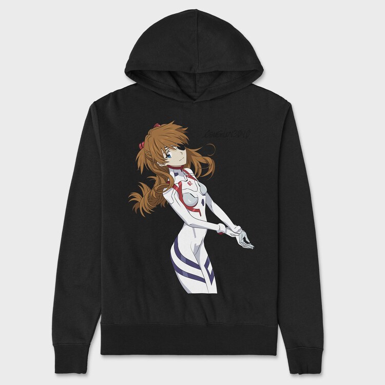 Souryuu Asuka Langley, Унисекс Мъжко Суичър