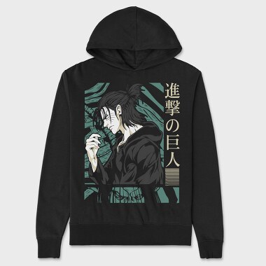 Eren Yeager, Unisex Men's Hoodie