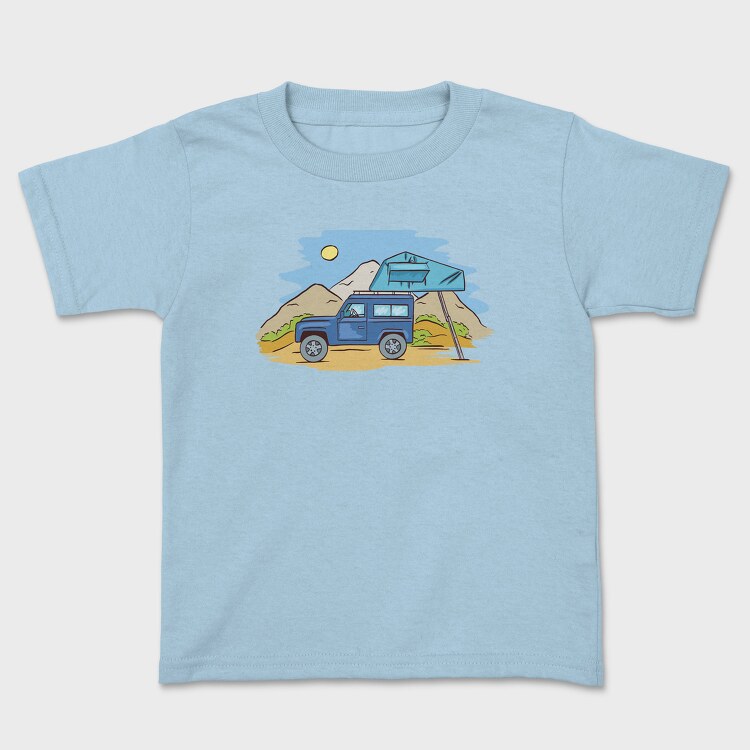 Camper Van Purple, Unisex Men's T-Shirt
