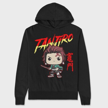 Funko Anime Demon Slayer Tanjiro, Unisex Men's Hoodie