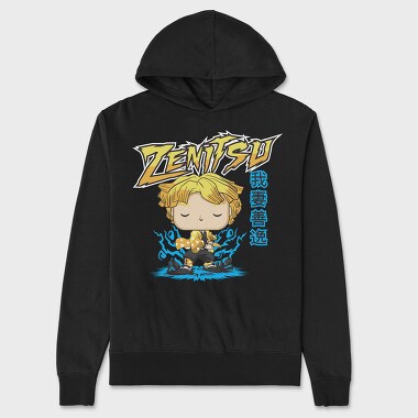 Funko Anime Demon Slayer Zenitsu, Unisex Men's Hoodie