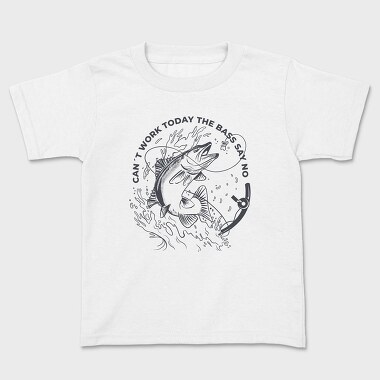 Can't Work Today, Kids' T-Shirt