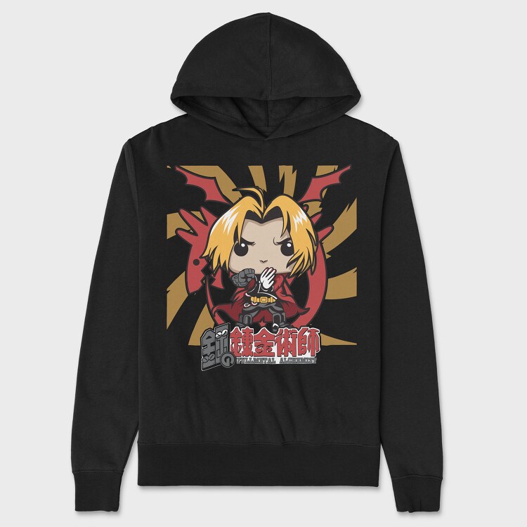 Funko Anime Fullmetal Alchemist, Unisex Men's Hoodie