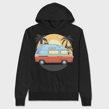 Camper Van, Unisex Men's Hoodie