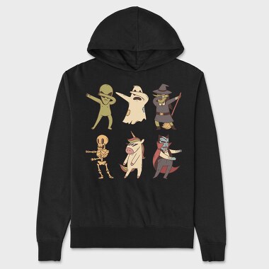 Halloween Team, Unisex Men's Hoodie