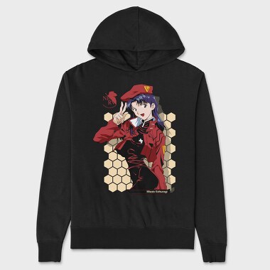Neon Genesis Evangelion 3, Unisex Men's Hoodie