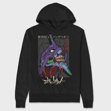 Neon Genesis Evangelion 6, Unisex Men's Hoodie
