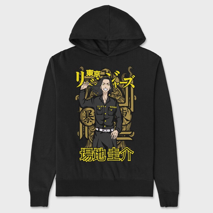 Tokyo Revengers 10, Unisex Men's Hoodie