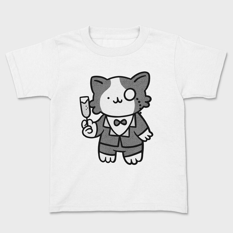 Tux Cat, Kids' T-Shirt