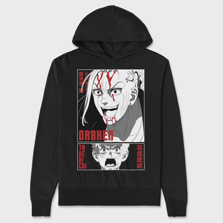 Tokyo Revengers 15, Unisex Men's Hoodie