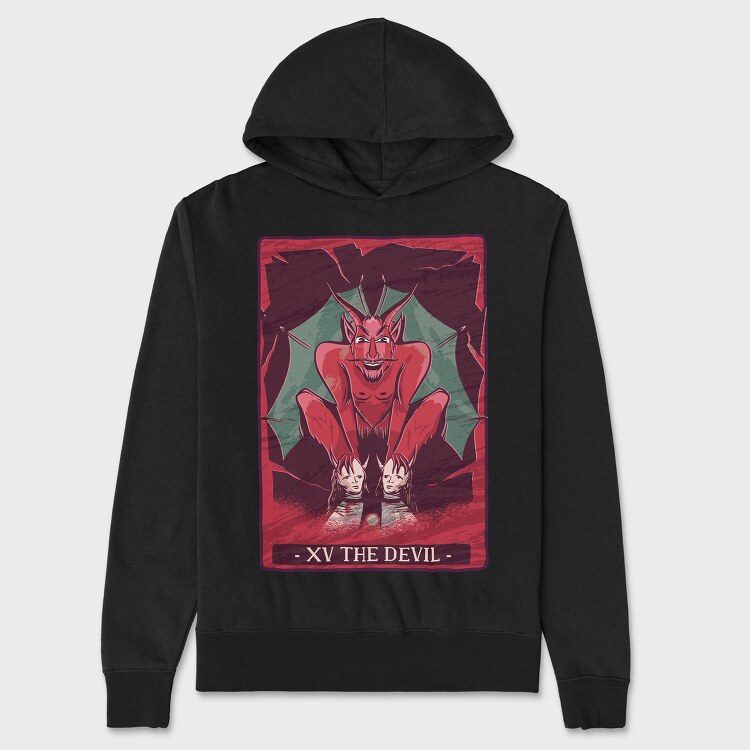 The Devil, Унисекс Мъжко Суичър