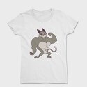 Dinosaur Cat, Women's T-Shirt