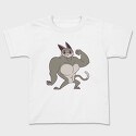 Dinosaur Cat, Kids' T-Shirt