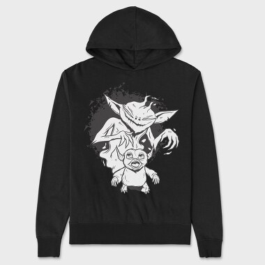 Creepy Shadow, Unisex Men's Hoodie