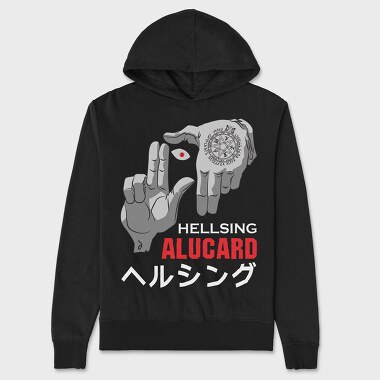 Hellsing 2, Unisex Men's Hoodie