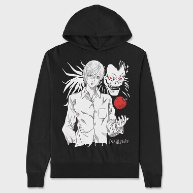Death Note 3, Unisex Men's Hoodie