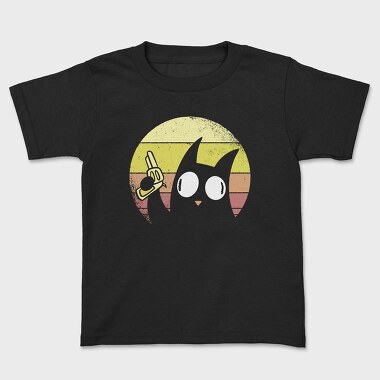 Pew Pew Cat, Kids' T-Shirt