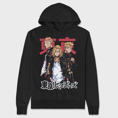 Tokyo Revengers 6, Unisex Men's Hoodie
