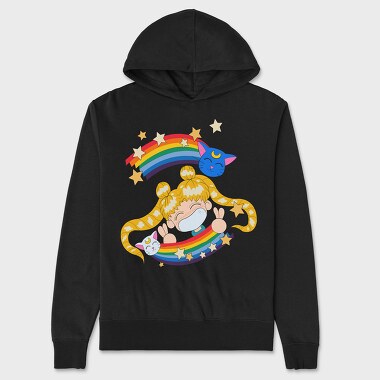 Sailor Moon 18, Unisex Men's Hoodie