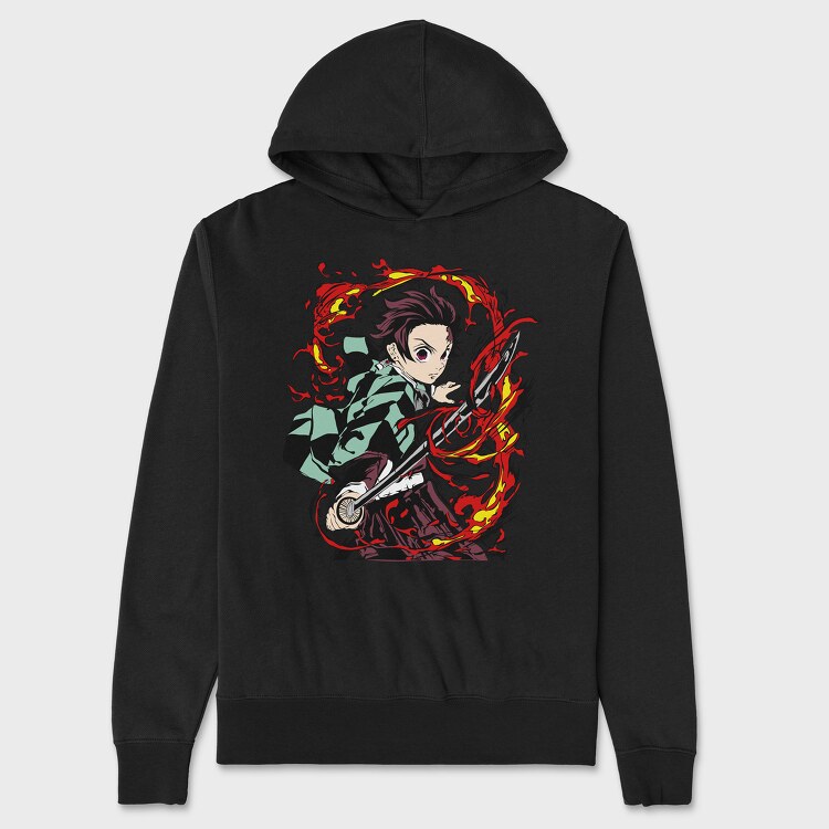 Demon Slayer 17, Unisex Men's Hoodie